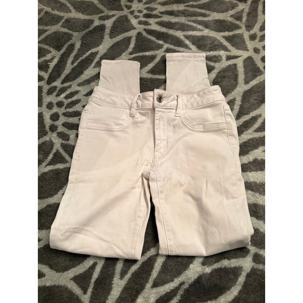 White American Eagle Next Level Stretch Jeggings